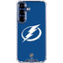 NHL Tampa Bay Lightning Logo Galaxy S25 Clear Case