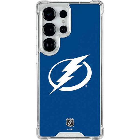 NHL Tampa Bay Lightning Logo Galaxy S25 Ultra Clear Case