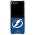 NHL Tampa Bay Lightning Logo Galaxy Z Flip7 Clear Case