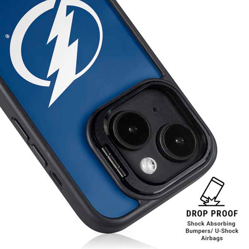 NHL Tampa Bay Lightning Logo iPhone 14 Plus Kickstand Case