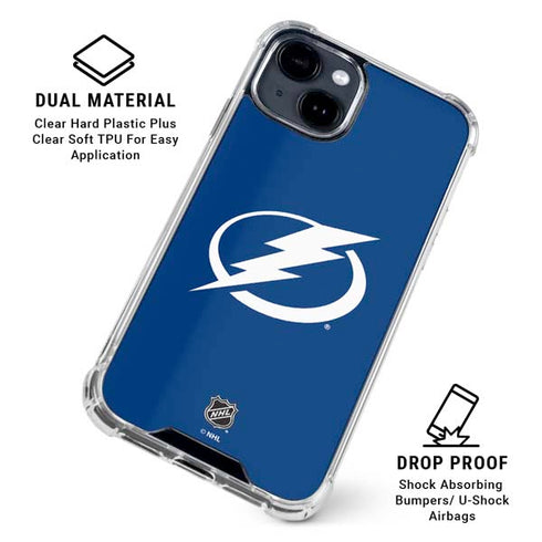 NHL Tampa Bay Lightning Logo iPhone 15 Clear Case