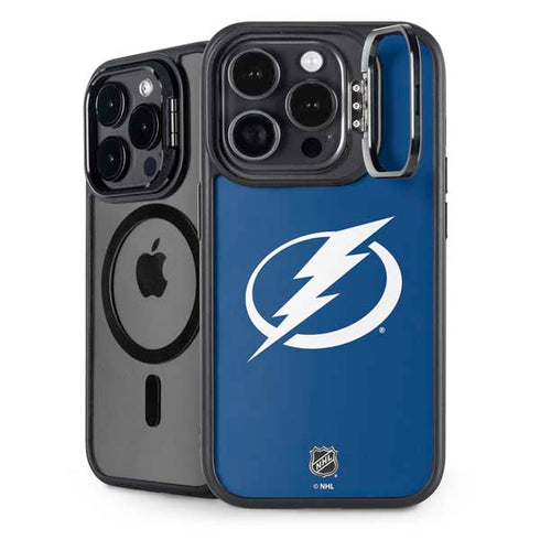 NHL Tampa Bay Lightning Logo iPhone 15 Pro Kickstand Case