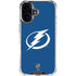 NHL Tampa Bay Lightning Logo iPhone 16 Clear Case
