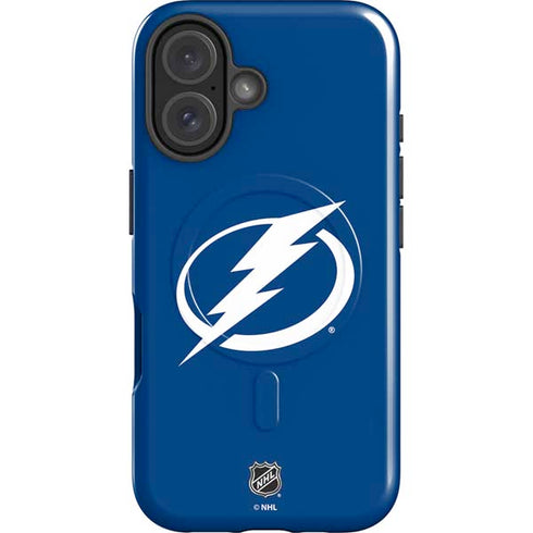 NHL Tampa Bay Lightning Logo iPhone 16 Magsafe Impact Case
