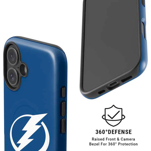 NHL Tampa Bay Lightning Logo iPhone 16 Magsafe Impact Case