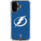 NHL Tampa Bay Lightning Logo iPhone 16 Plus Clear Case