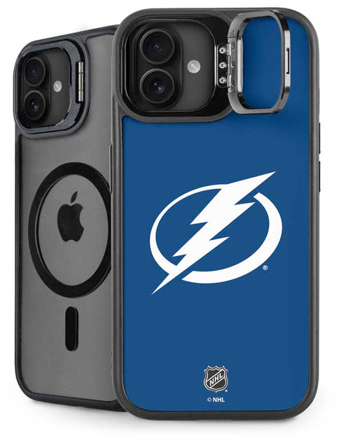NHL Tampa Bay Lightning Logo iPhone 16 Plus Kickstand Case