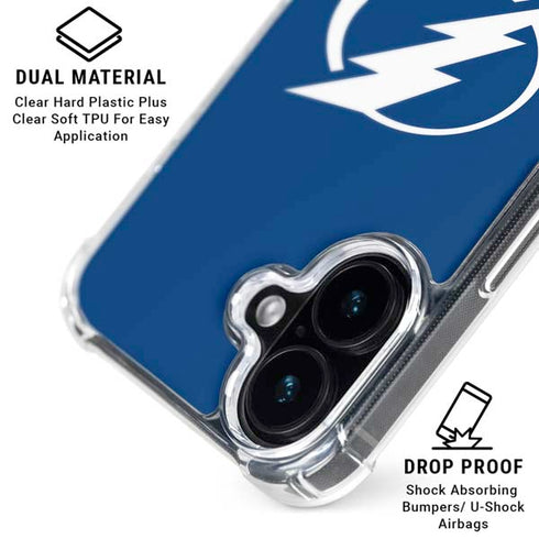 NHL Tampa Bay Lightning Logo iPhone 16 Plus MagSafe Case