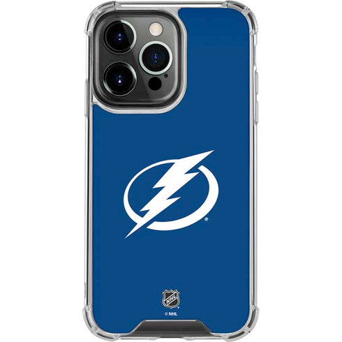 NHL Tampa Bay Lightning Logo iPhone 16 Pro Clear Case