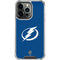 NHL Tampa Bay Lightning Logo iPhone 16 Pro Clear Case