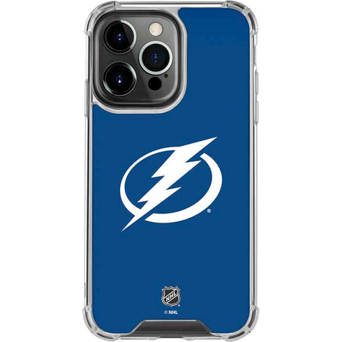 NHL Tampa Bay Lightning Logo iPhone 16 Pro Max Clear Case