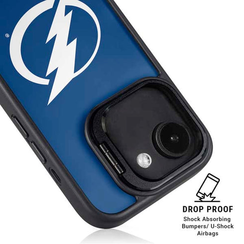 NHL Tampa Bay Lightning Logo iPhone 16e Kickstand Case