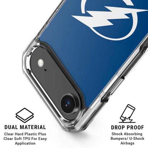 NHL Tampa Bay Lightning Logo iPhone 17 Air Clear Case