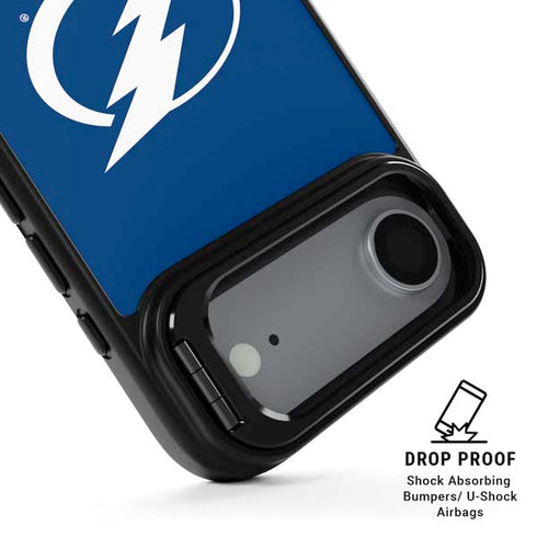 NHL Tampa Bay Lightning Logo iPhone 17 Air Kickstand Case