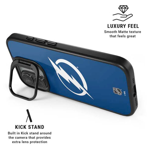 NHL Tampa Bay Lightning Logo iPhone 17 Kickstand Case
