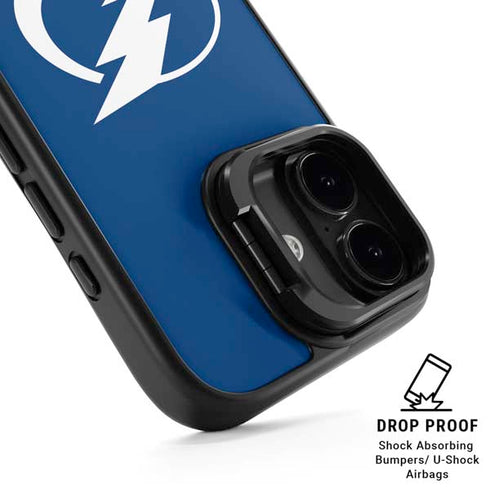 NHL Tampa Bay Lightning Logo iPhone 17 Kickstand Case