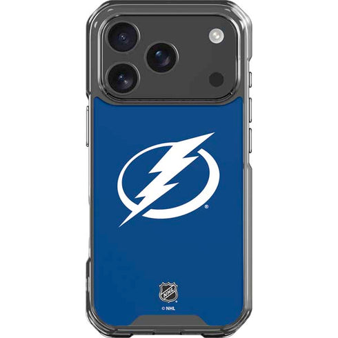 NHL Tampa Bay Lightning Logo iPhone 17 Pro Clear Case