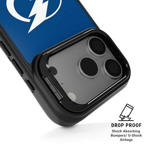 NHL Tampa Bay Lightning Logo iPhone 17 Pro Kickstand Case