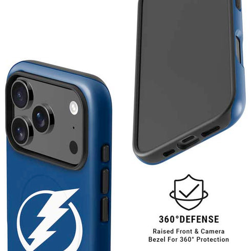 NHL Tampa Bay Lightning Logo iPhone 17 Pro Max Magsafe Impact Case