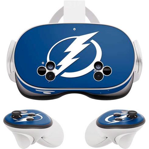 NHL Tampa Bay Lightning Logo Meta Quest 3S Skin