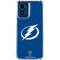 NHL Tampa Bay Lightning Logo Moto G Play 4G (2024) Clear Case