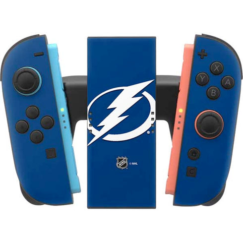 NHL Tampa Bay Lightning Logo Nintendo Switch 2 (2025) Joy-Con Controller Skin