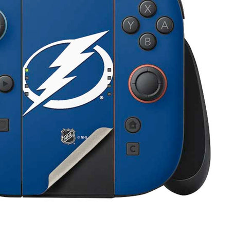 NHL Tampa Bay Lightning Logo Nintendo Switch 2 (2025) Joy-Con Controller Skin
