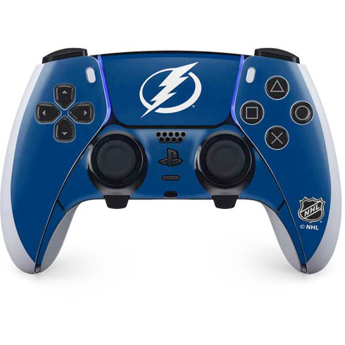 NHL Tampa Bay Lightning Logo PS5 DualSense Edge Pro Controller Skin