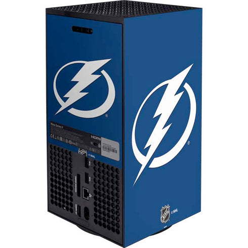 NHL Tampa Bay Lightning Logo XBox Series X Digital Edition Bundle Skin