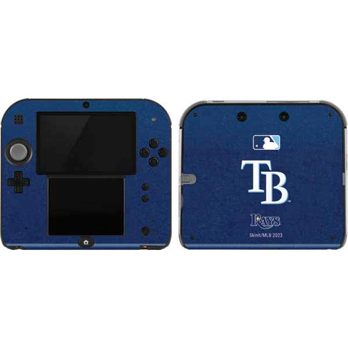 MLB Tampa Bay Rays - Solid Distressed Nintendo Skins
