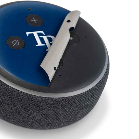MLB Tampa Bay Rays - Solid Distressed Amazon Echo Dot Skin