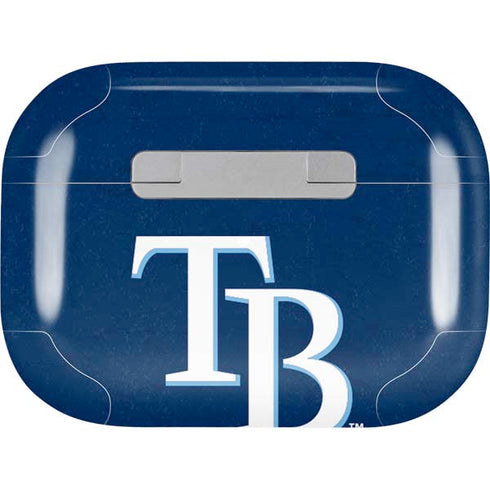MLB Tampa Bay Rays - Solid Distressed AirPods Skins