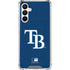 MLB Tampa Bay Rays - Solid Distressed Galaxy A16 5G Clear Case
