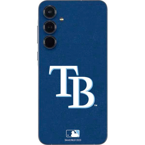 MLB Tampa Bay Rays - Solid Distressed Galaxy A36 5G Skin