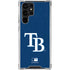 MLB Tampa Bay Rays - Solid Distressed Galaxy S23 Ultra Clear Case