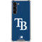MLB Tampa Bay Rays - Solid Distressed Galaxy S24 FE Clear Case