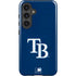 MLB Tampa Bay Rays - Solid Distressed Galaxy S25 Impact Case