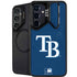 MLB Tampa Bay Rays - Solid Distressed Galaxy S25 Kickstand Case