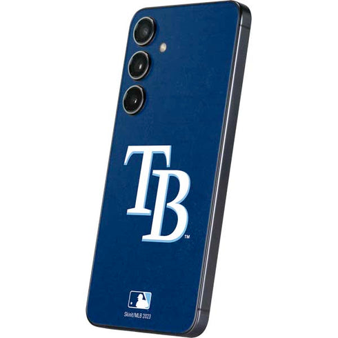 MLB Tampa Bay Rays - Solid Distressed Galaxy S25 Plus Skin