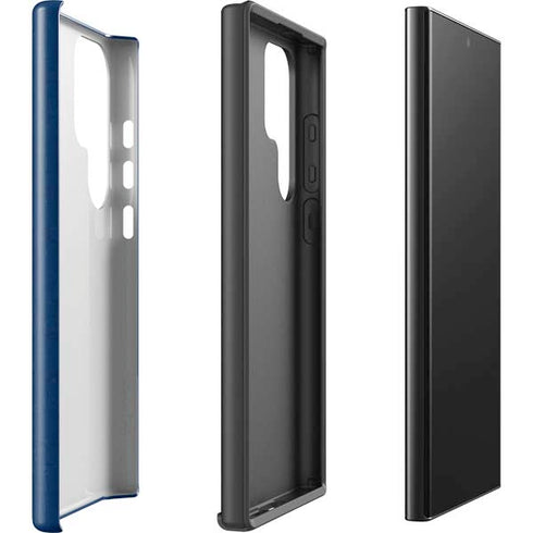 MLB Tampa Bay Rays - Solid Distressed Galaxy S25 Ultra Impact Case