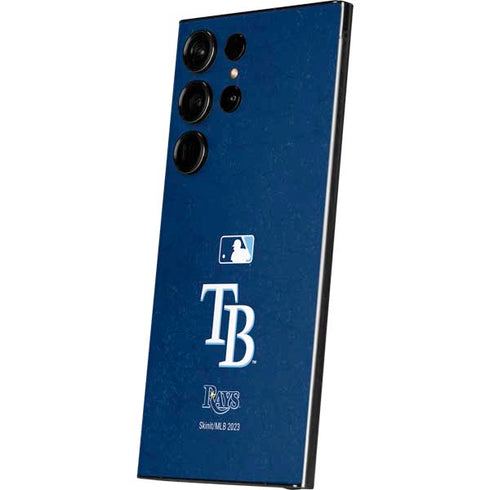 MLB Tampa Bay Rays - Solid Distressed Galaxy S24 Ultra Skin
