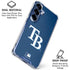 MLB Tampa Bay Rays - Solid Distressed Galaxy S25 Plus Clear Case