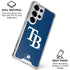 MLB Tampa Bay Rays - Solid Distressed Galaxy S25 Ultra Clear Case