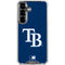 MLB Tampa Bay Rays - Solid Distressed Galaxy S26 Plus Clear Case
