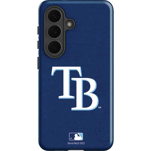 MLB Tampa Bay Rays - Solid Distressed Galaxy S26 Plus Impact Case