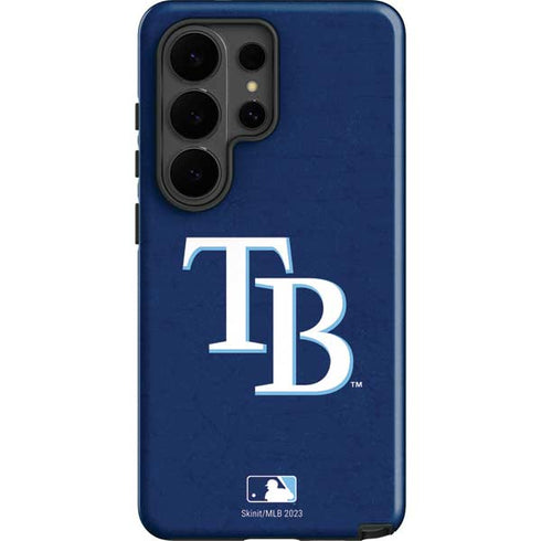 MLB Tampa Bay Rays - Solid Distressed Galaxy S26 Ultra Impact Case