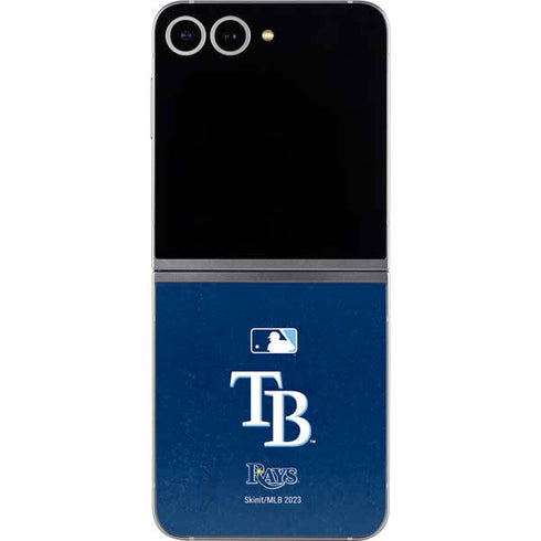 MLB Tampa Bay Rays - Solid Distressed Galaxy Z Flip6 Skin