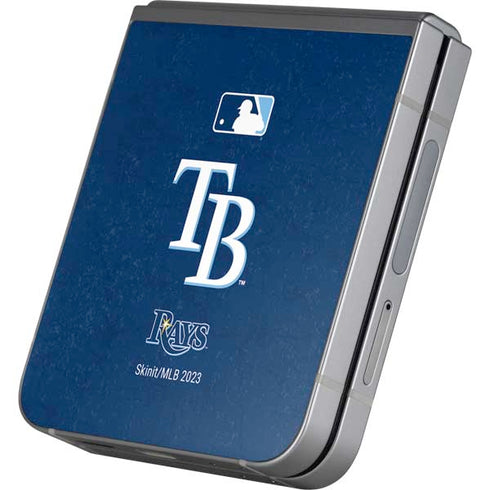 MLB Tampa Bay Rays - Solid Distressed Galaxy Z Flip6 Skin