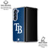MLB Tampa Bay Rays - Solid Distressed Galaxy Z Fold6 Clear Case