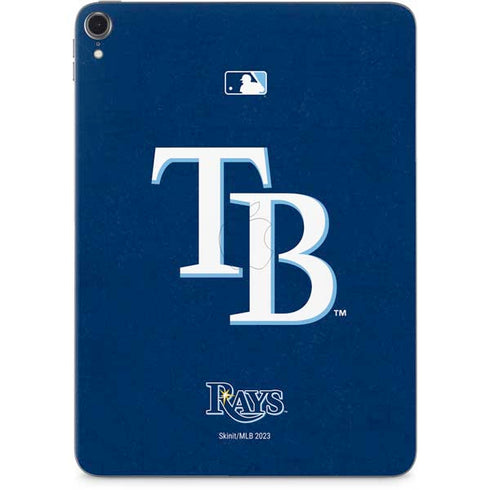 MLB Tampa Bay Rays - Solid Distressed Apple iPad Pro Skin